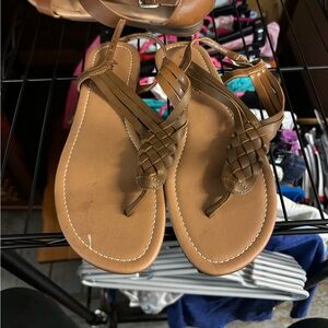 American Eagle brown sandals- size 7